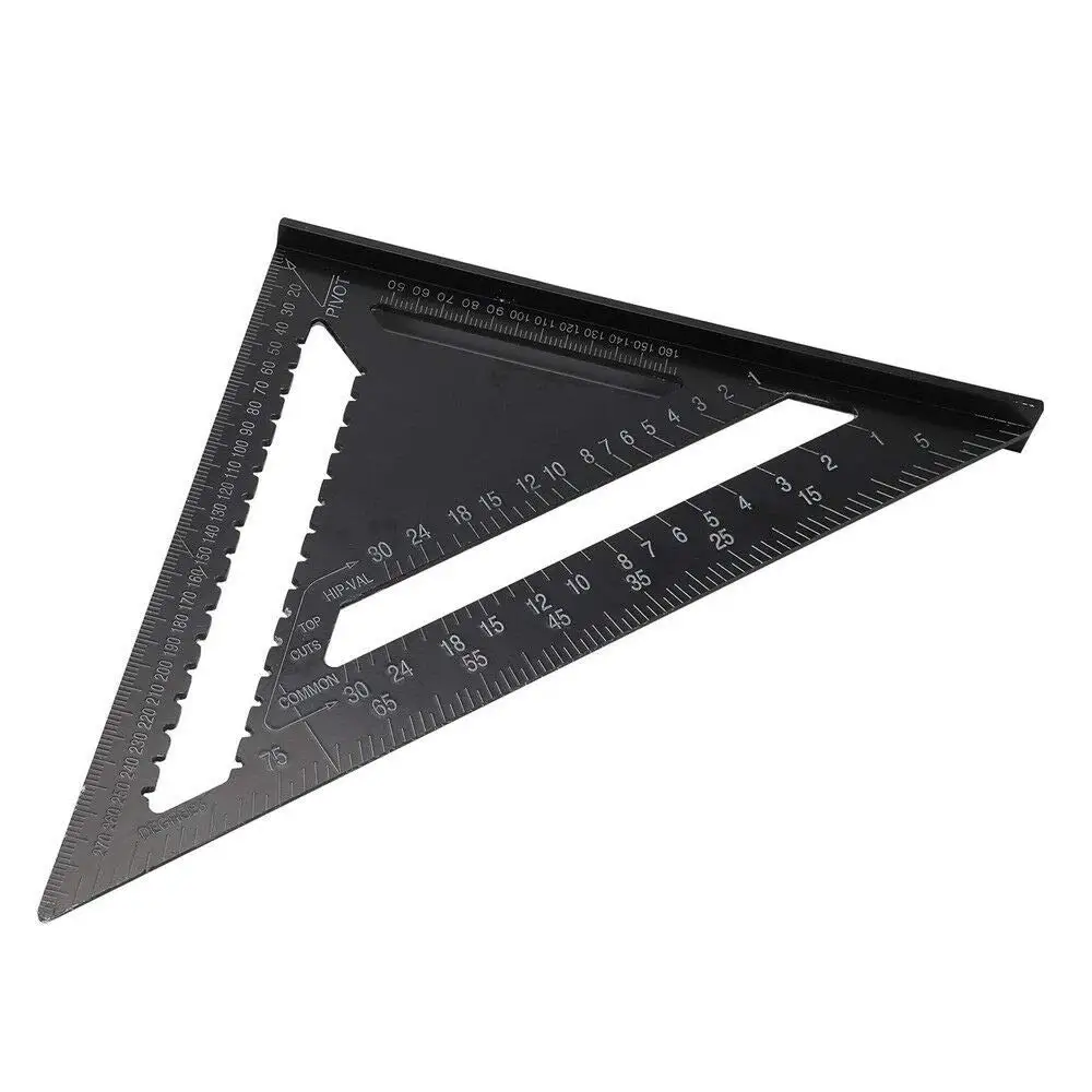 Квадратный набор для кровли алюминиевая треугольная направляющая 7 дюймов измерение угла наклона 2