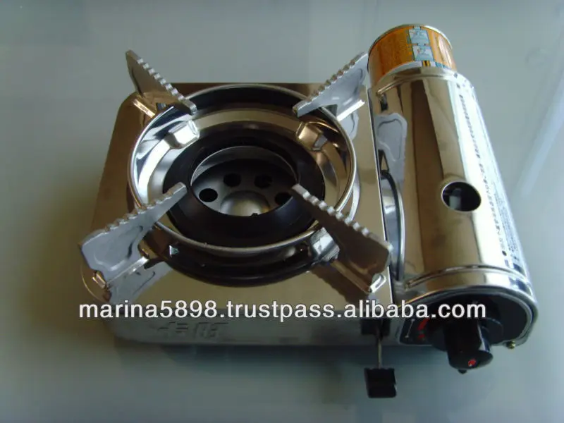 Mini portable gas stove - cyclone burner head