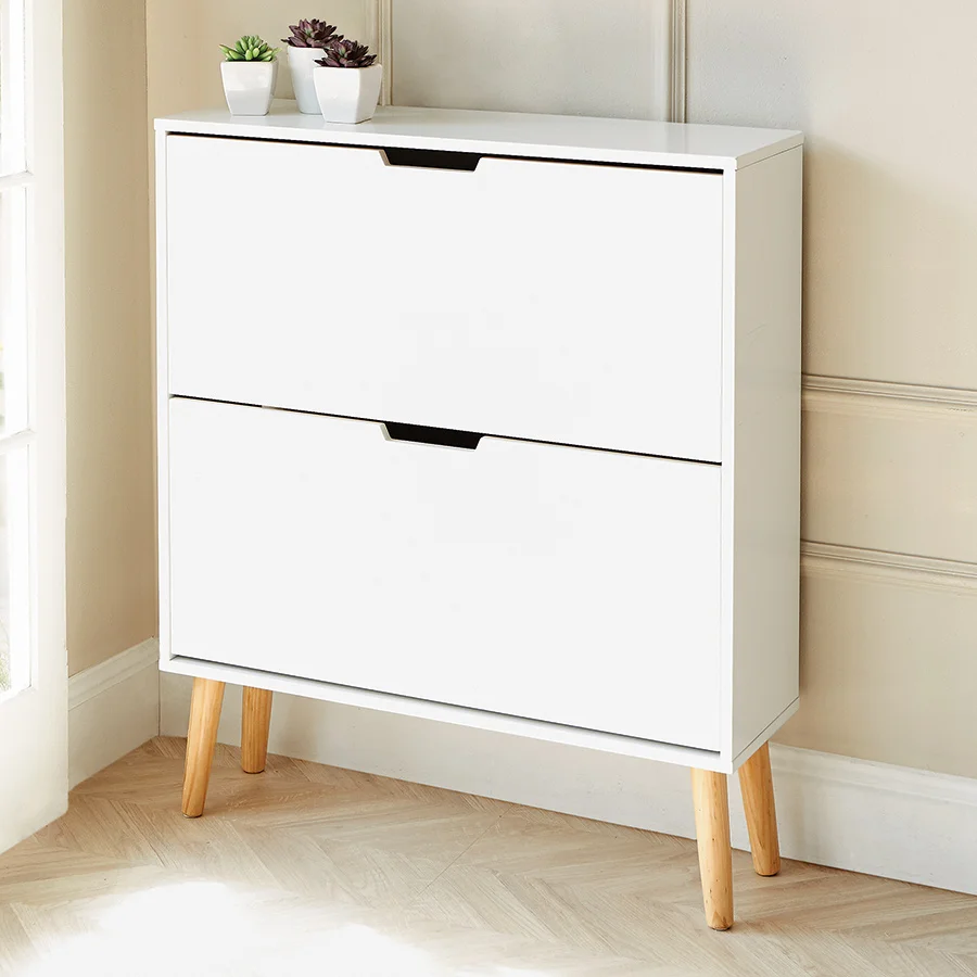 fashion combine wooden shoe cabinet