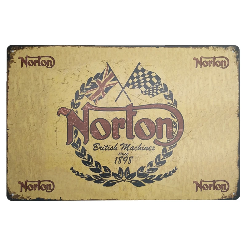 
High quality 20x30cm vintage retro tin signs metal tin for home wall decoration 