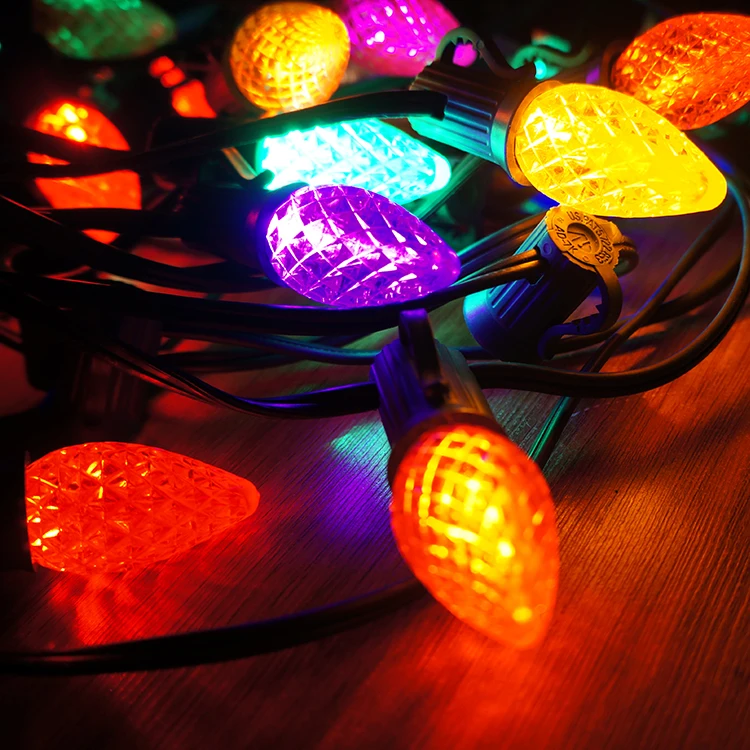 Low Voltage 12V/24V/36V 1800-6500K 7/10/20 PCS led bulbs Christmas LED S14 G45 A19 ST64 G80 String Lights