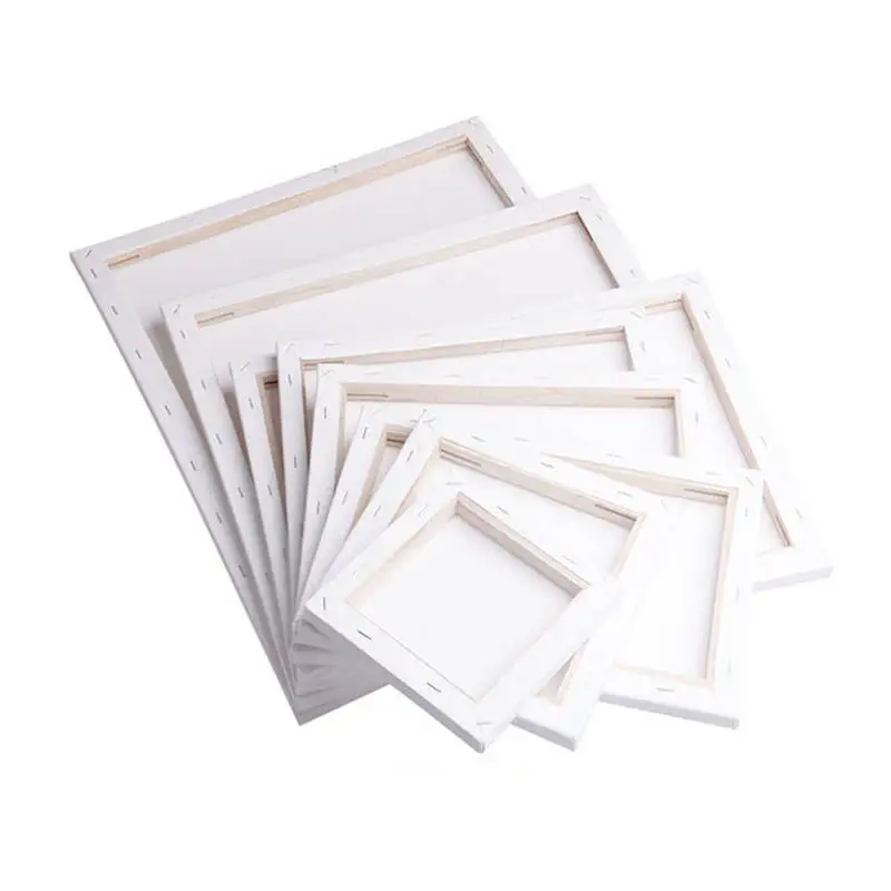 
blank stretched canvas 30*40 cm cotton pre printed canvas to paint 