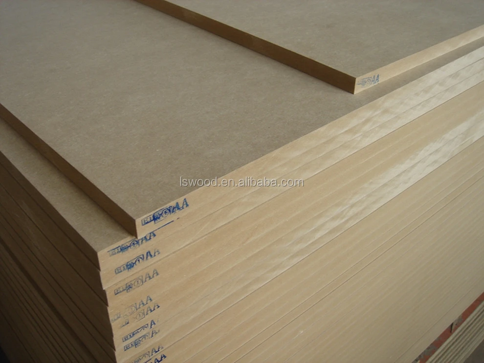 Furniture MDF melamine mdf board from linyi of China