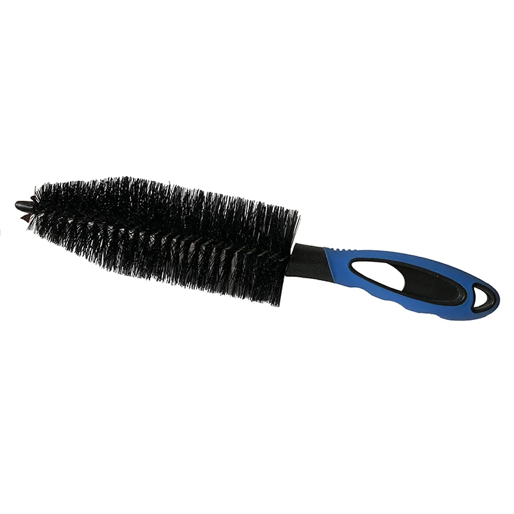 Car Wire Wheel Hub Brush /  Auto Care Premium Luxury Car Tire Wheel Wash Brush /  Vehicle Washing Tool