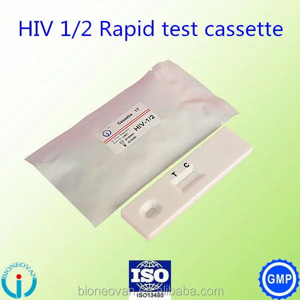  HIV1/2 тест-полоска/кассета для быстрой диагностики in vivo реагент быстрого тестирования на
