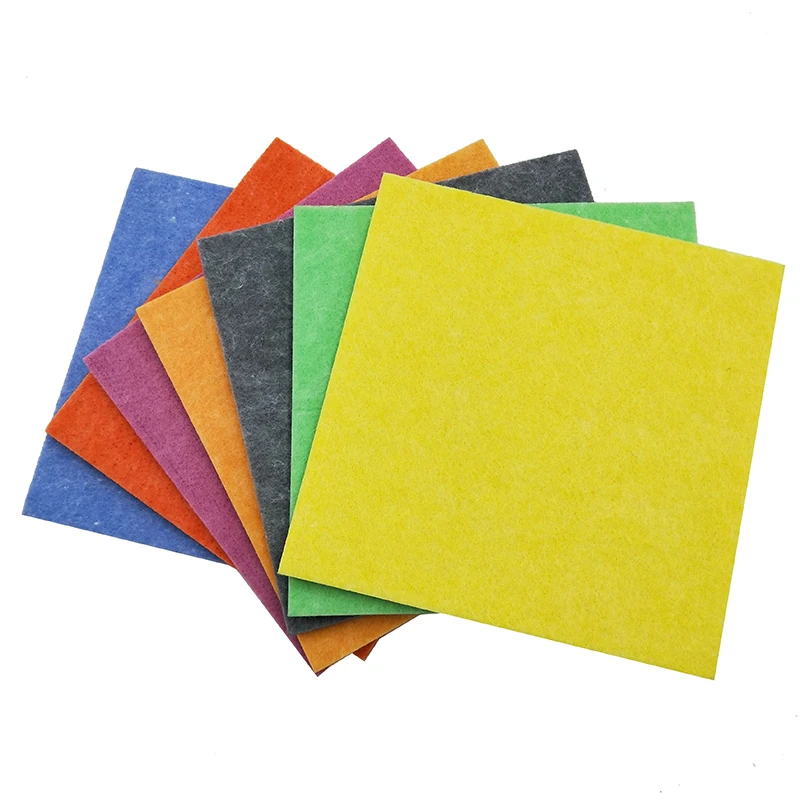 Multi function Colorful Polyester Fabric Acoustic Panel for wall decoration