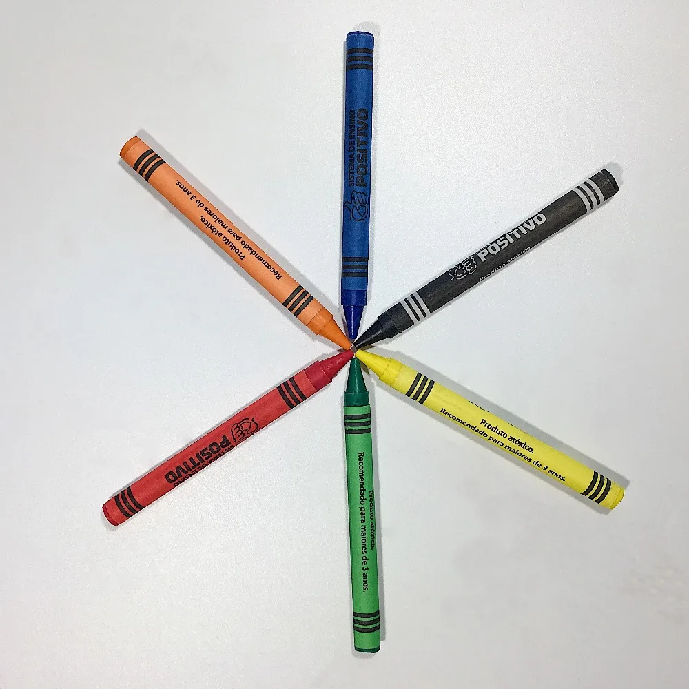 Высокое качество, оптовая продажа, карандаш 6 цветов с EN71 ASTM