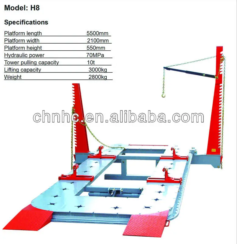 2019 new car bench  Chassis straightener for Automobile body repair of Car workshop