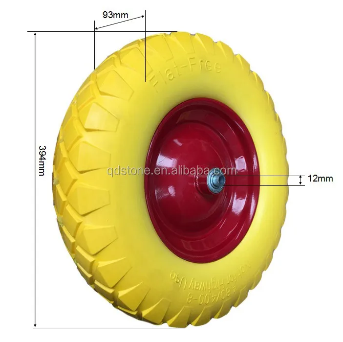 4.00-8 pu пены плоские муфты для тачки и вагонетки руки с высоким качеством