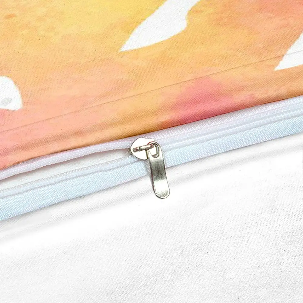 Высококачественный королевский комплект постельного белья 86x86 дюймов из полиэстера с 3D принтом, пододеяльник