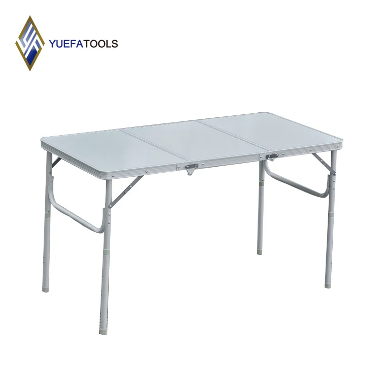 
3Section 1.2M Japanese Style Aluminum Folding Table Outdoor Camping and Picnic Table 