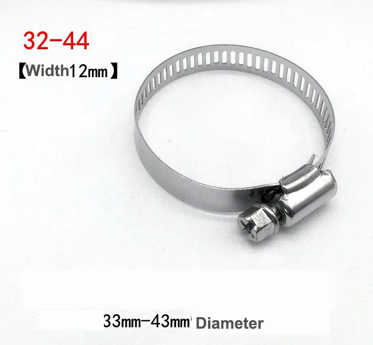 Пружинные зажимы для шлангов американского типа из нержавеющей стали с ремешком 12,7 мм