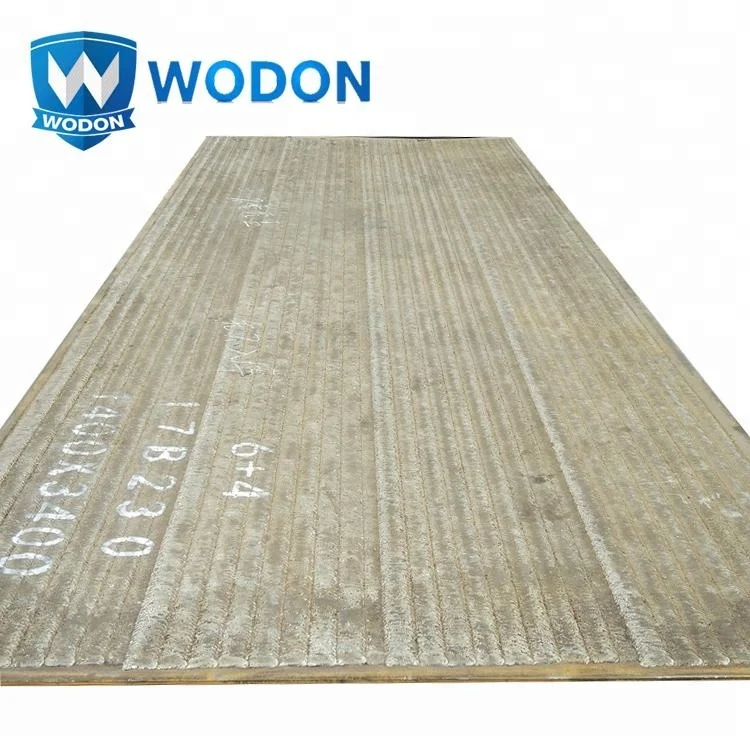 Wodon welding surfacing chromium carbide overlay steel plate and sheet