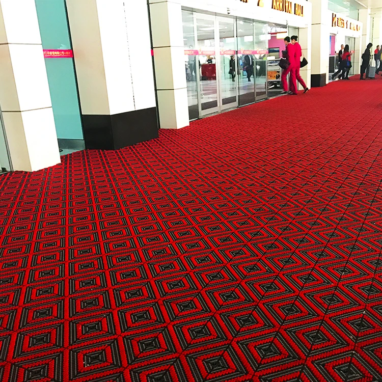 Clean Step Entrance Cheap Custom Floor Interlocking Brush Cleaning Mat