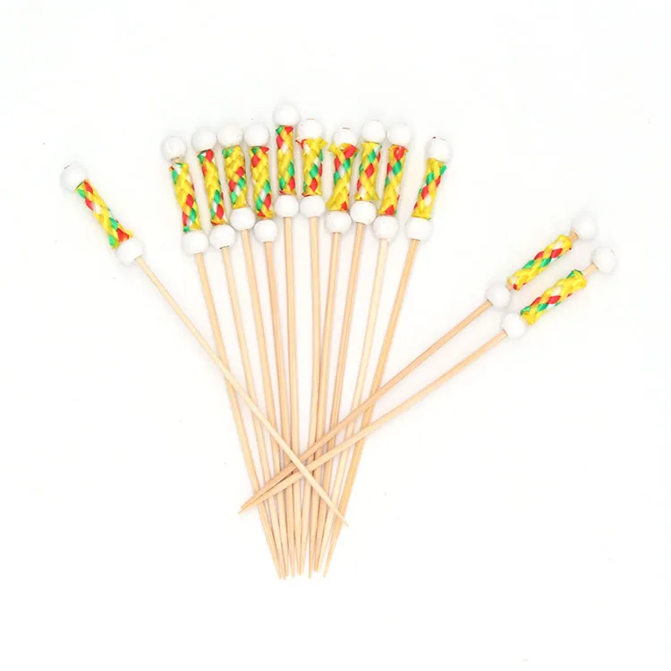 Производство бамбуковых палочек, фруктовые коктейльные палочки для вечеринки
