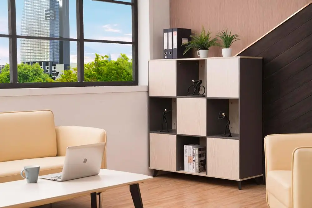 
Office book cabinet and home bookcase in book shelf cabinet design 