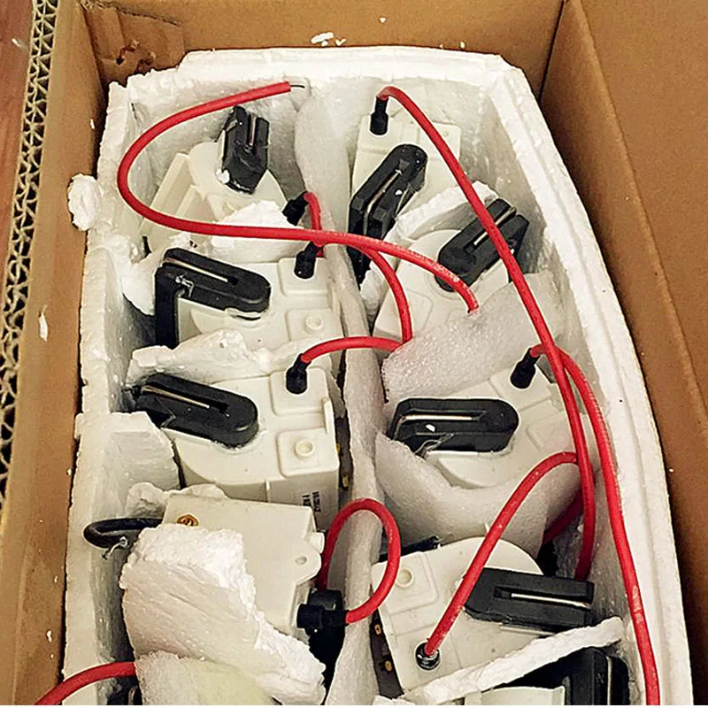 High voltage 80w flyback transformer for Co2 laser power supply / 80w ignition coil laser power