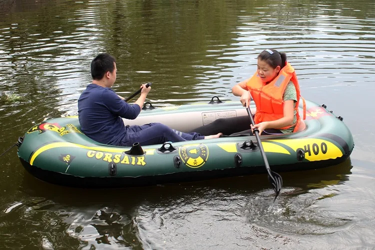 DANCHEL 3 People Thickening Inflatable Boat Rubber Boat