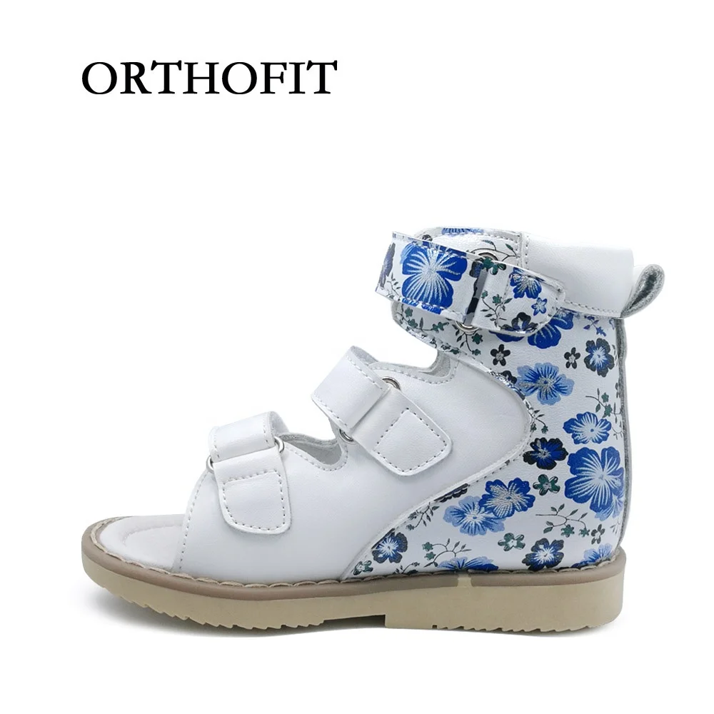 Customized brand name orthopedic shoes for girls,kids ankle orthotic shoes