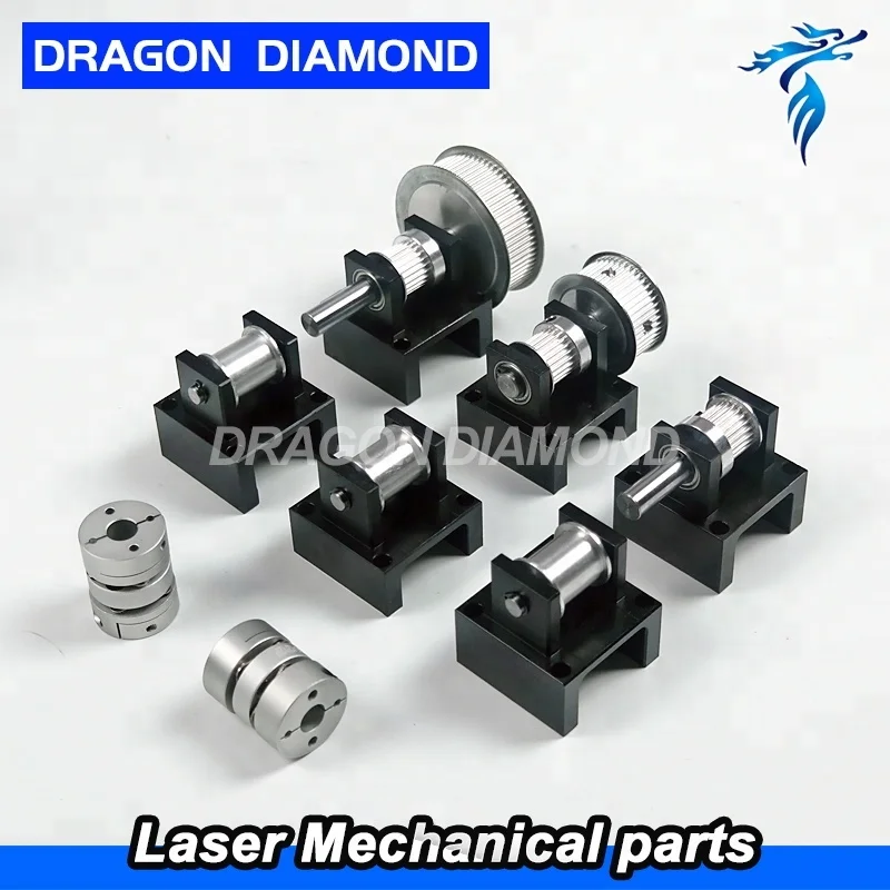 Full Kit Single Head Mechanical Spare Parts Matched With Customized Length Inner Sliding Rails For Diy Laser Machine