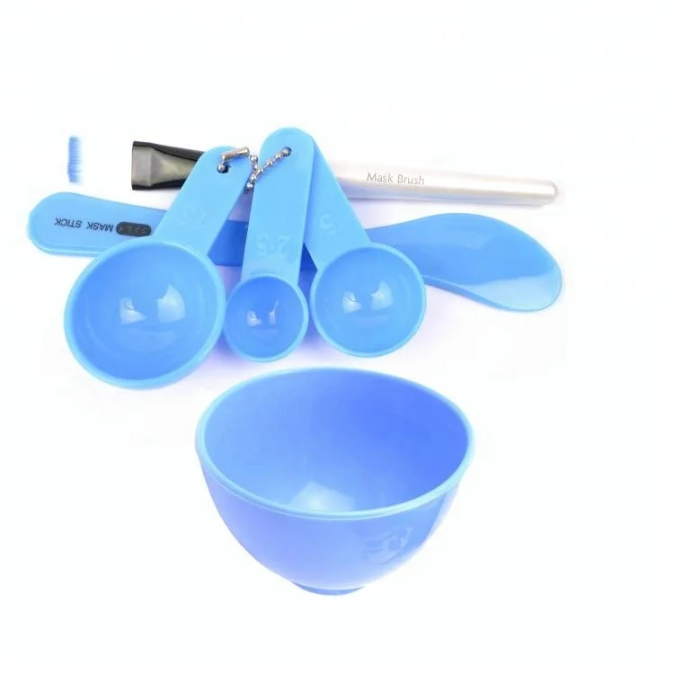 
Synthetic Hair Facial Use Mask Brush Set With Bowl And Spoon 