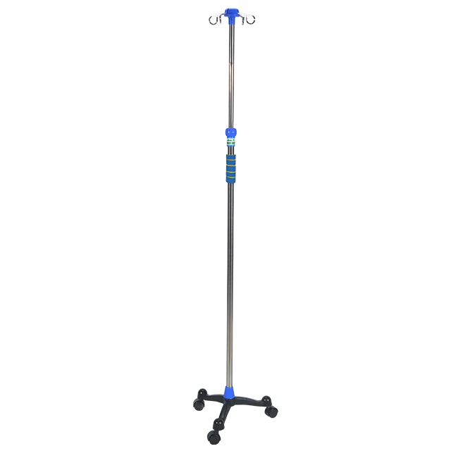 
Low Price IV Pole Stand Adjustable Height Drip Stand Influsion Stand For Patiet 