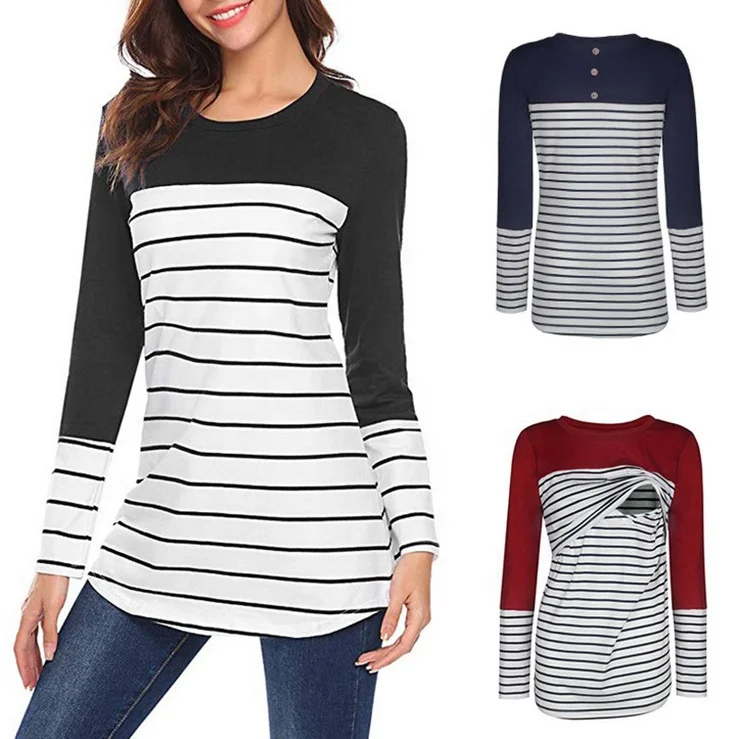 
Pregnancy Clothes Maternity Nursing Tops Breastfeeding Clothes Clothing Maternity Nursing Shirt Feeding Nursing Wear 