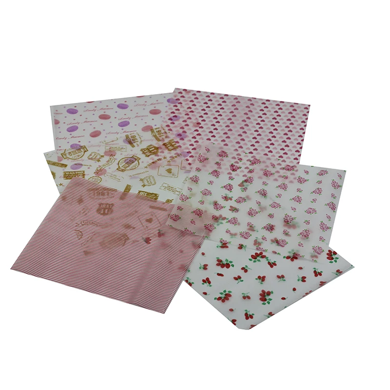 China suppliers of wax paper images gift wrap for baking