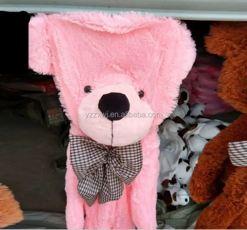 free sample unstuffed bear toys plush bear skin toys cheap plush teddy bear toys