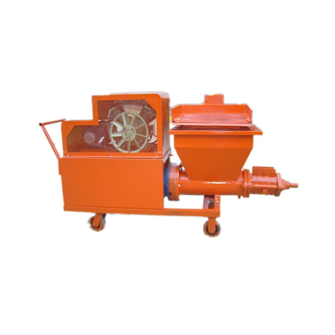1.8m3/h Diesel 50l Automatic Plaster Spraying Refractory Machinery E Mortar Sprayer Gun Wall Cement Plastering Machine