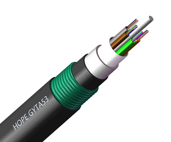 4/8/12/24/48 Core Sm Gyty53/gyta53 Outdoor Underground Fiber Optic Cable