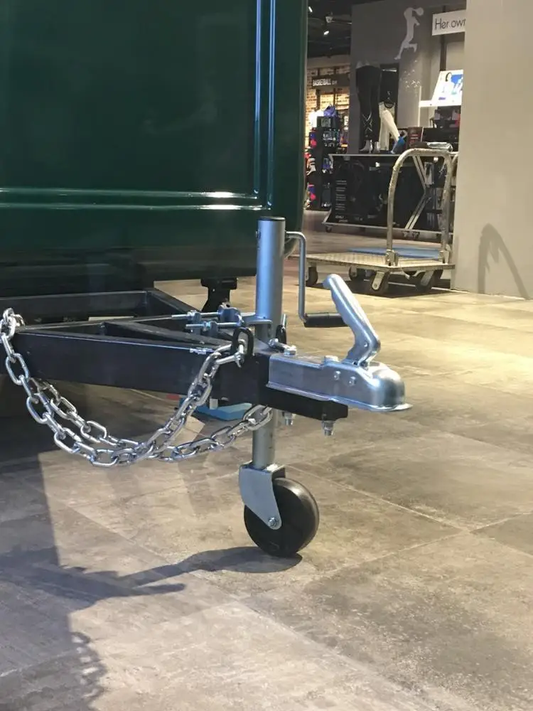 ENJOIN 1500LBS Marine Swivel Swing Down Trailer Jack with Wheel