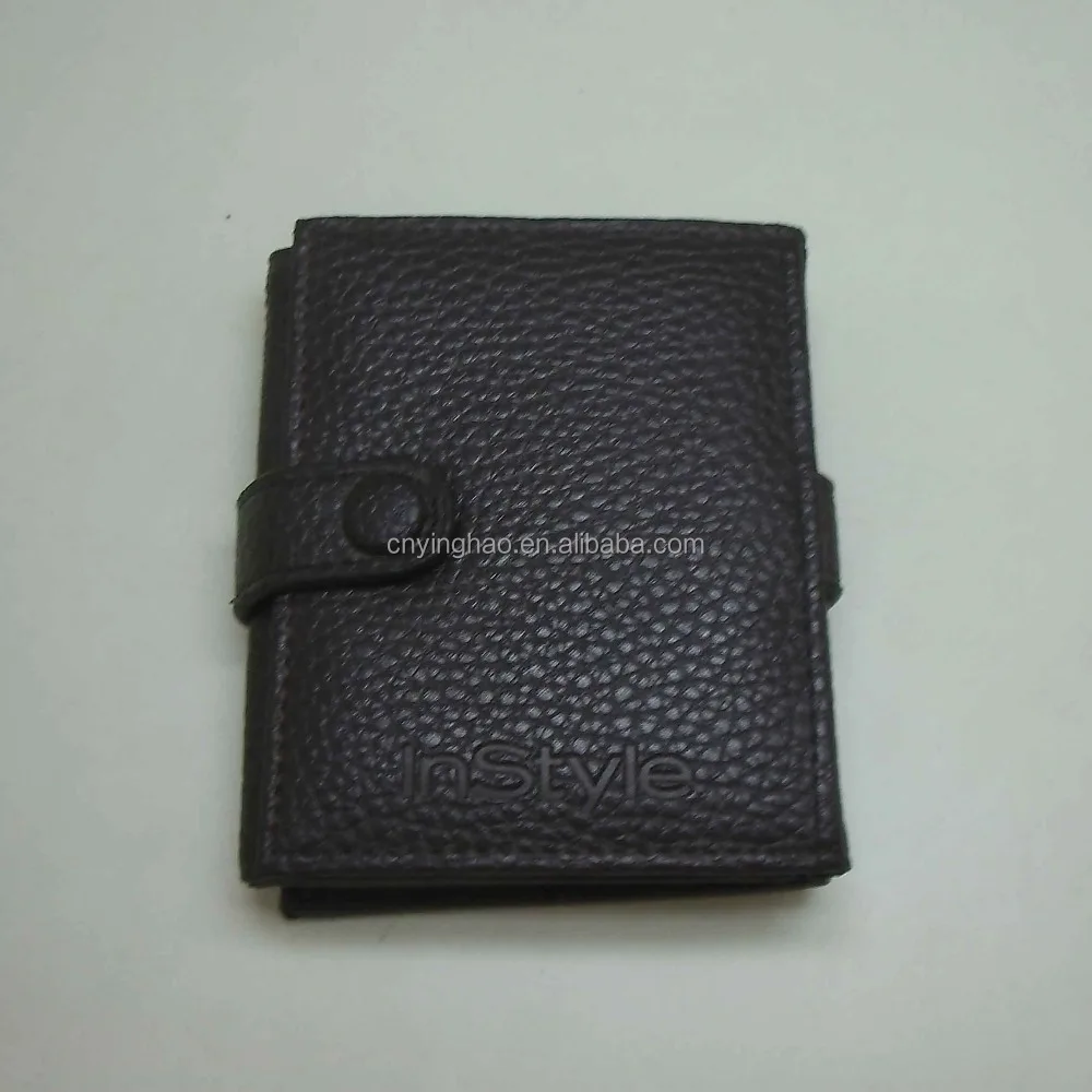 Genuine leather Eco-friendly picture frame Journal notepad for gift