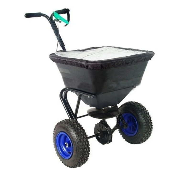 
Garden hand fertilizer spreader machine for seed and fertilizer 