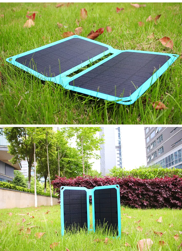 Professional Manufacture Cheap Emergency ETFE foldable solar power 10 Watt Solar Panel Charger