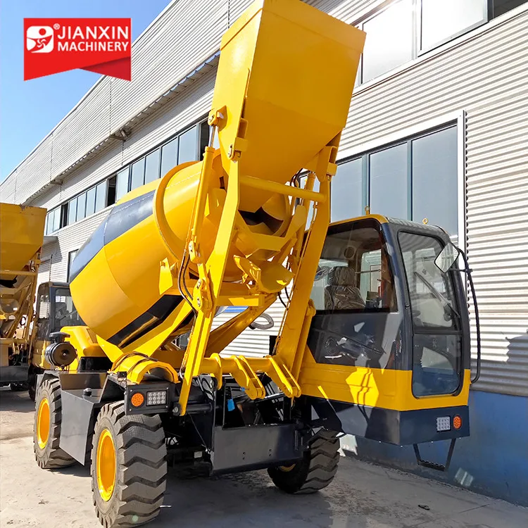 1.5M3  2M3 2.6M3 3M3 3.5m3 4m3 Self-loading concrete mixer with reasonable price