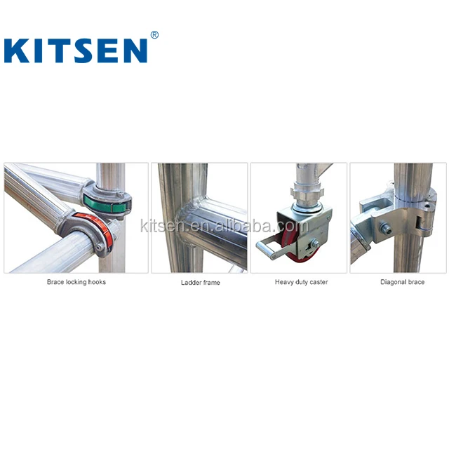 Factory Price for Tunnels Layher Type Diagonal Brace Ringlock Scaffolding Versatility & Light Weight Scaffolding System Anodize