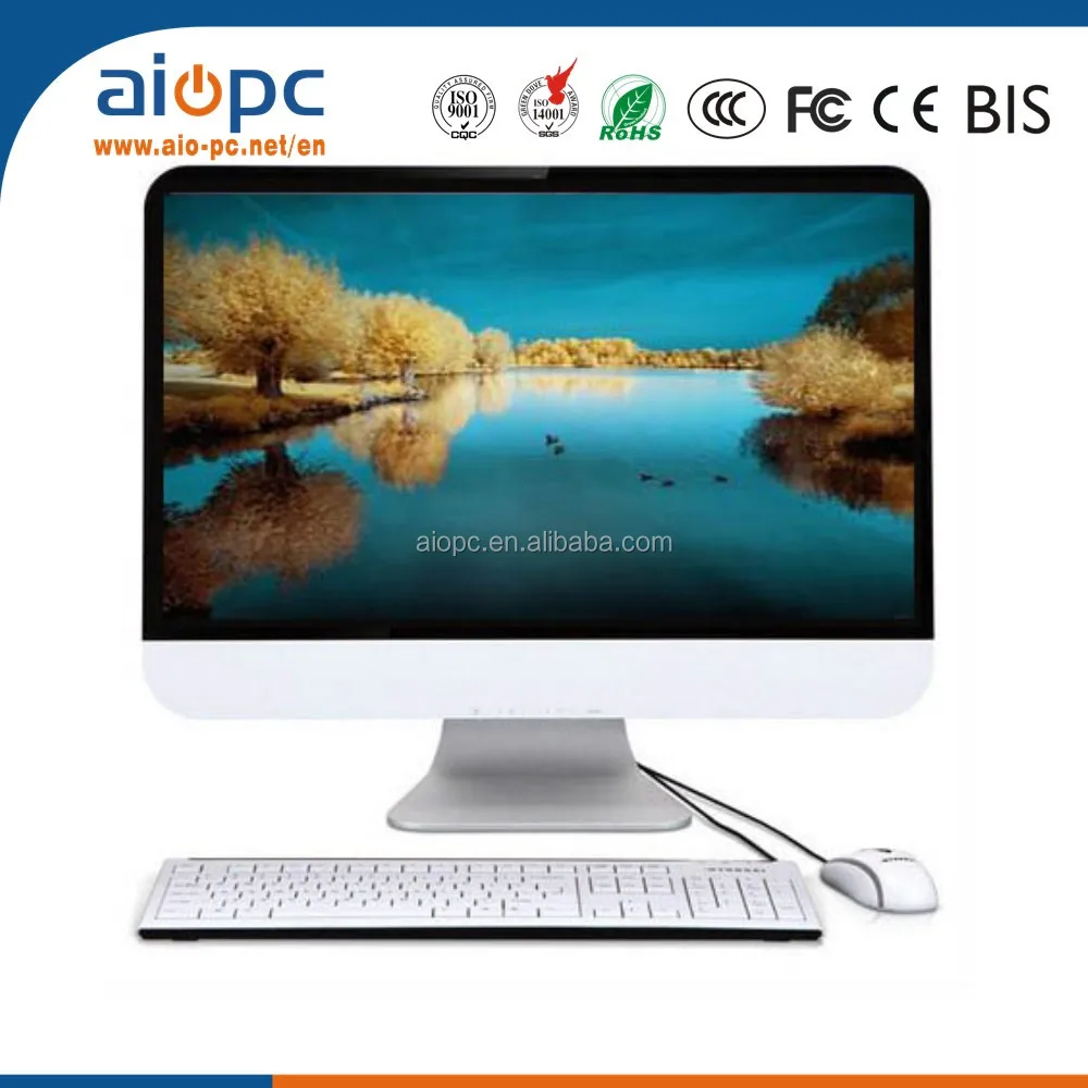 New products desktop PC computer i3/i5/i7 all in one manufacture made in china high quality support win10 touch