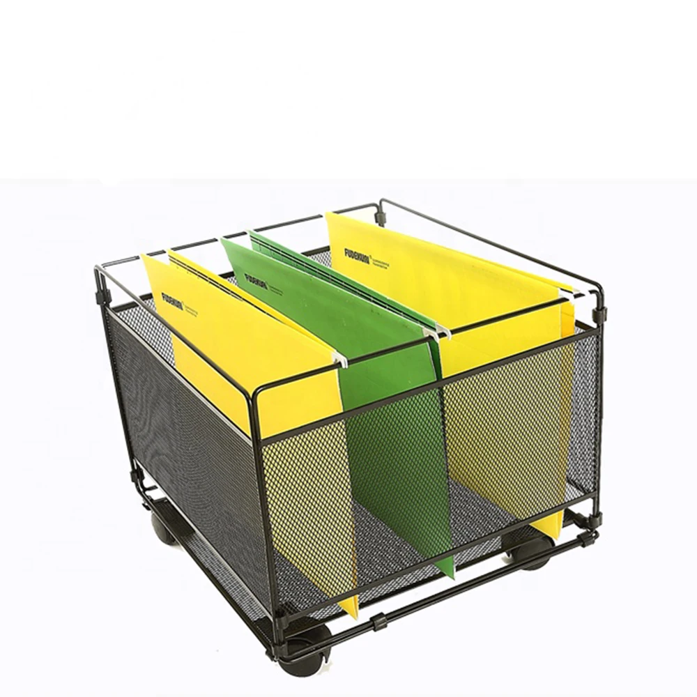 Vertical metal wall certificate office mesh stand wire hanging a4 a5 size expanding plastic pp magazine organizer file holder