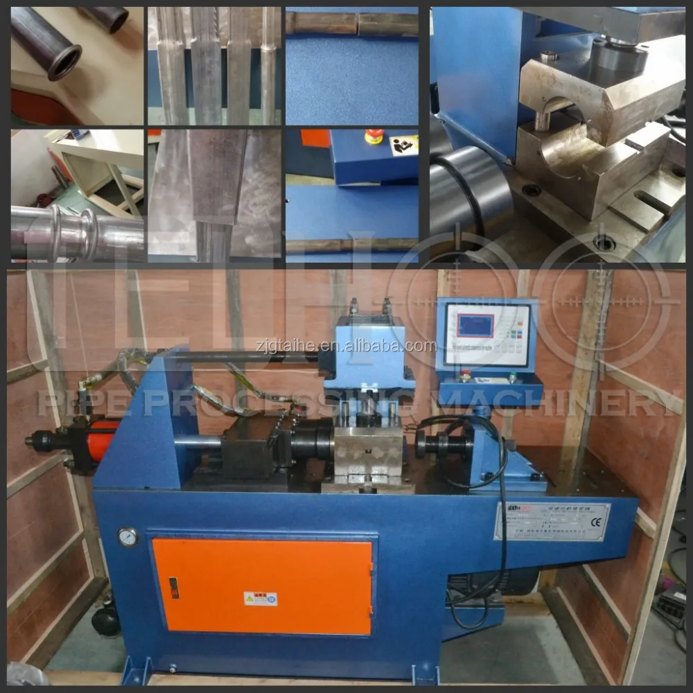 
Single head Tube Pipe End Forming Machines With Expander, reducer, flange and flare Functions 