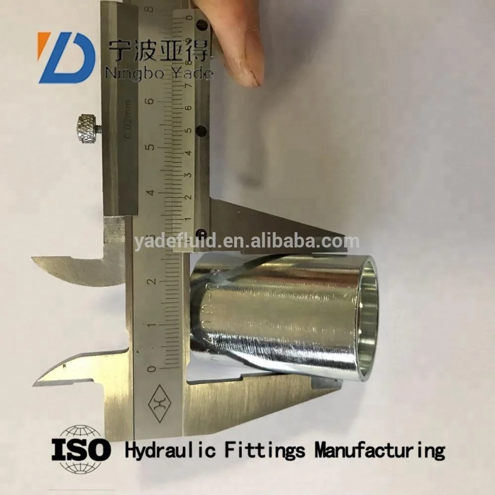China Supplier Stainless Steel Hydraulic Male Female (00400) Hose Fitting Ferrule