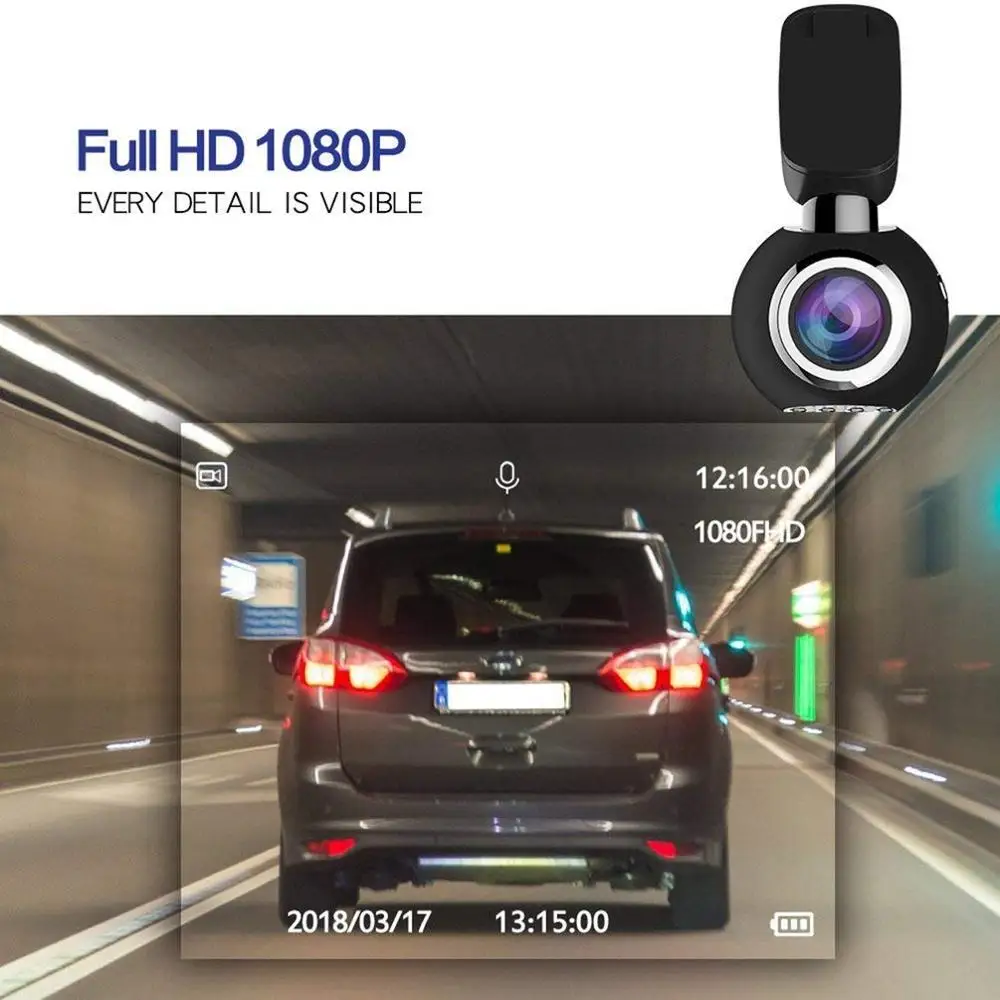 Newest Mini Car DVR Wifi GPS Logger Car Camera FHD1080P Video Recorder Night Vision Dash Cam With Remote Control Auto Black Box