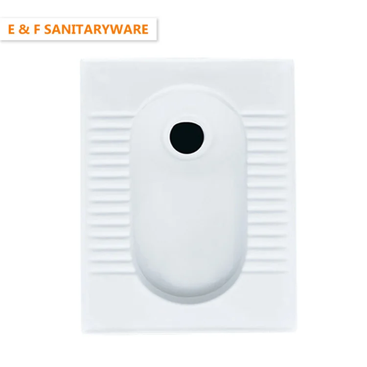 
china real estate construction squat pan white washdown porcelain squatting wc pan 