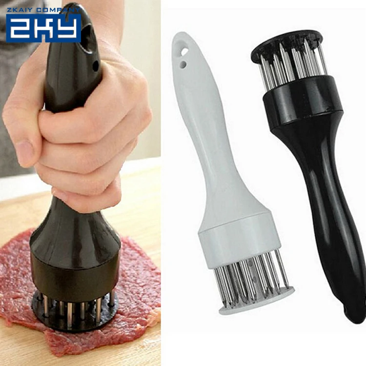 
Wholesale Stainless Steel Profession Meat Tenderizer Needle For Steak Kitchen Tools 