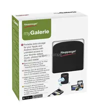 Hauppauge MyGalerie SD reader,extend storage Portable extra storage for your Apple and Android device