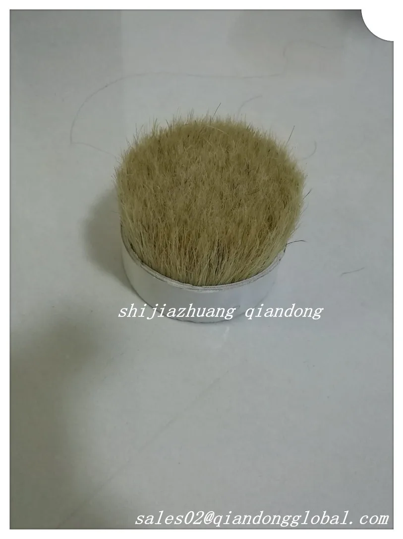 
60% Tops Natural White Bristle Brush Hair 