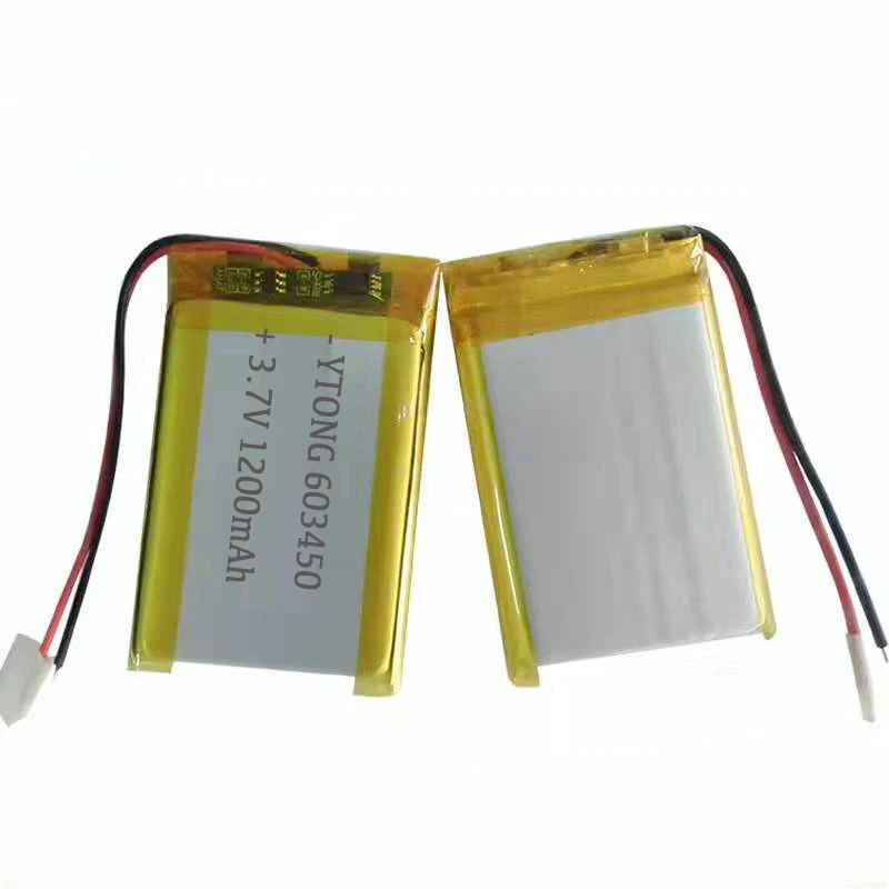 
rechargeable 603450 lipo battery 1000mah 3.7v li-polymer battery 