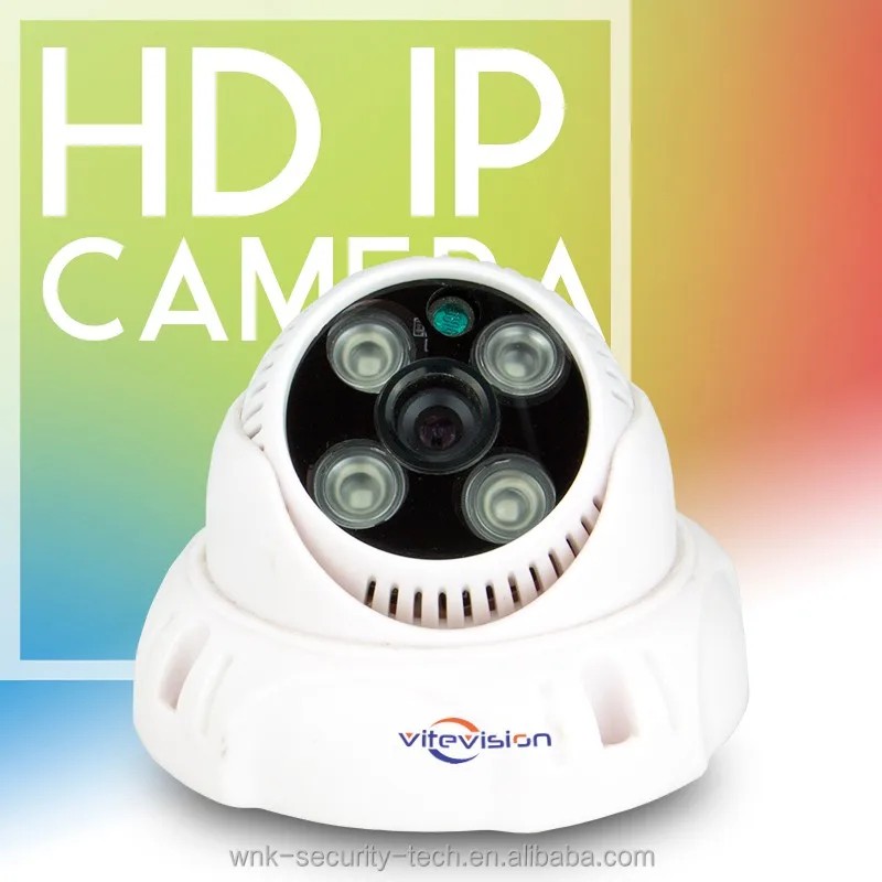 Vitevision абсолютно низкой цене крытый вращения видеонаблюдения купольная IP-КАМЕРА видеонаблюдения