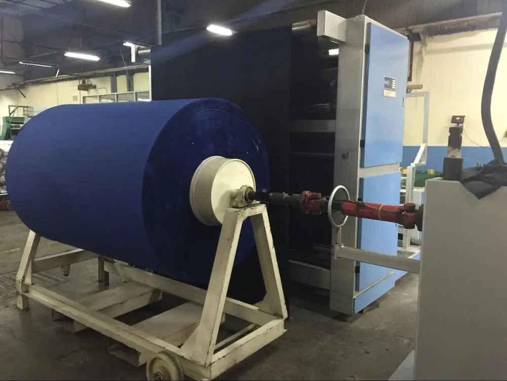 Industrial textile cloth inspection and measuring machine