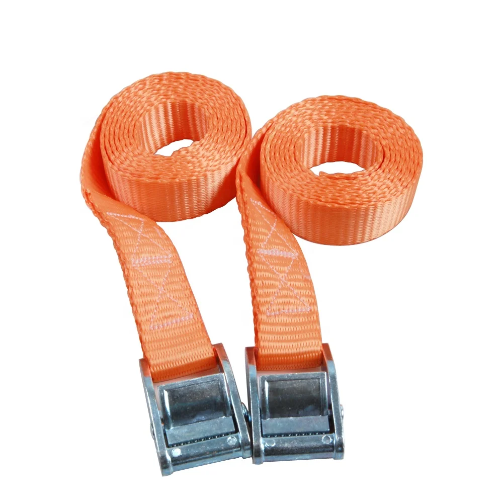 25mm endless cam buckle tie down strap with spring loaded cam buckle